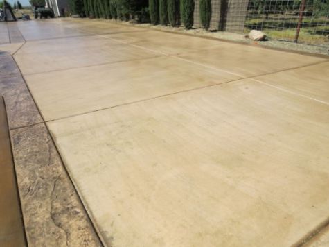 this image shows concrete driveway aliso viejo