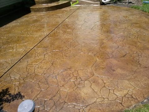 this image shows concrete patio aliso viejo ca