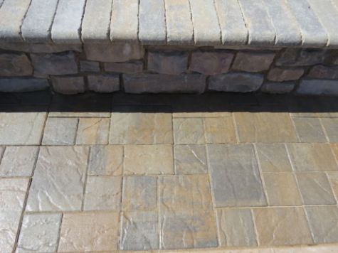 this image shows stamping concrete aliso viejo