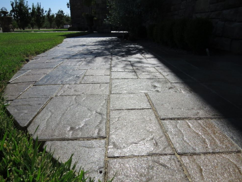 An image of finished concrete work in Aliso Viejo.