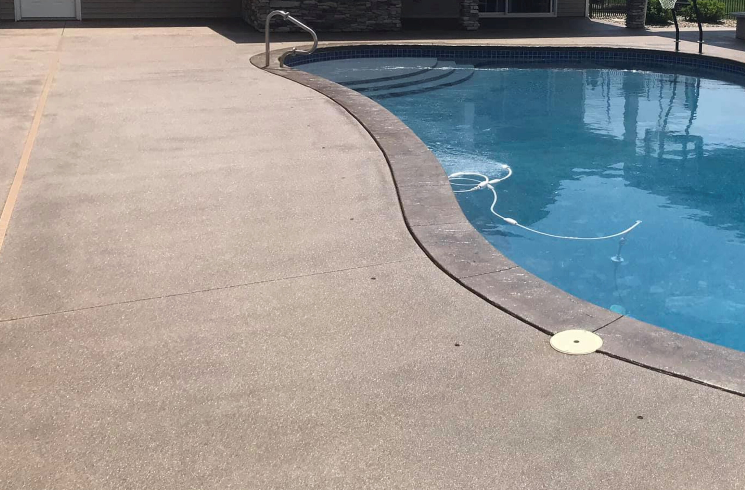 this image shows pool decks in Aliso Viejo, California