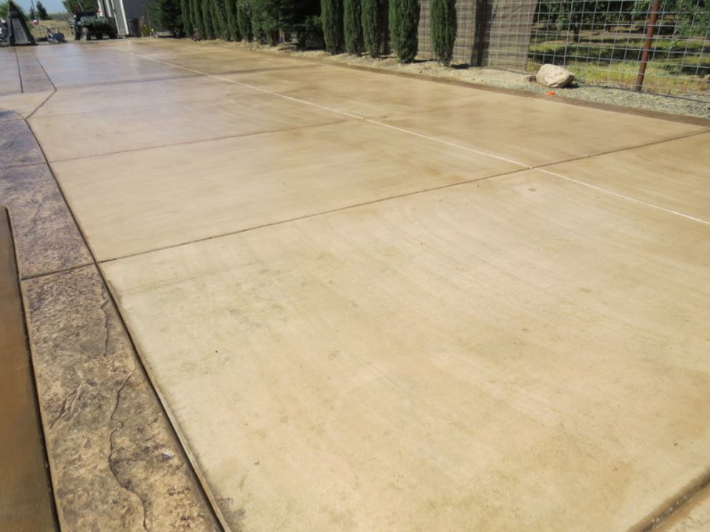 this is a picture of concrete repair in Aliso Viejo, CA
